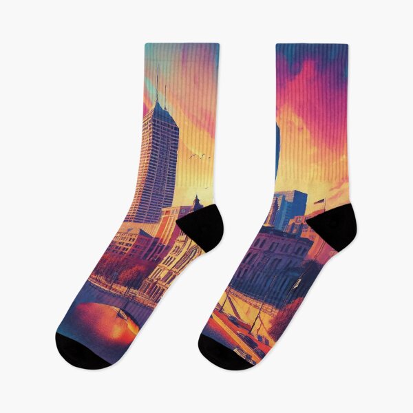 Item preview, Indianapolis at Sunset designed and sold by badguyduh.