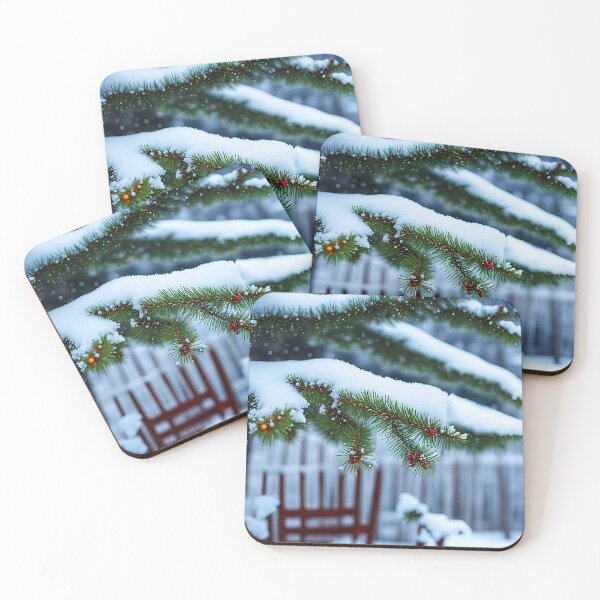 Item preview, Pinetree in the snow designed and sold by Earth Nature Creations.