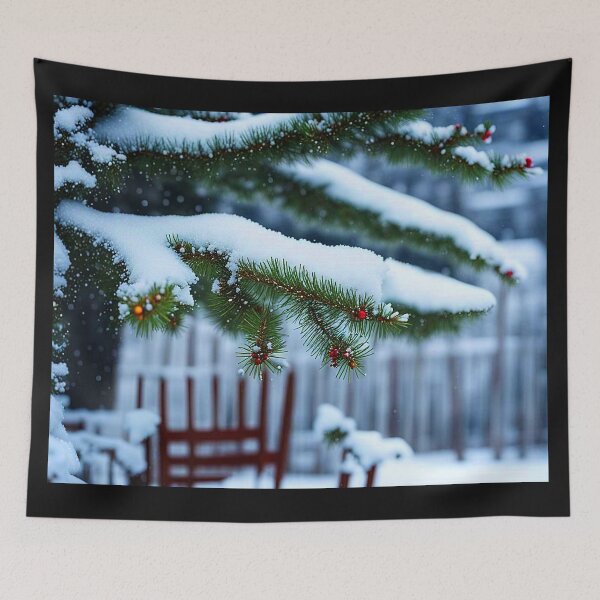Item preview, Pinetree in the snow designed and sold by Earth Nature Creations.