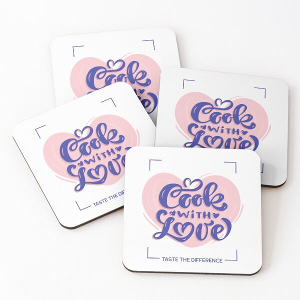 Item preview, "Cook With Love Taste The Difference" Cooking designed and sold by RoaringTees.