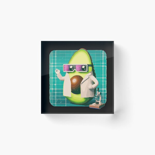 Item preview, Funny Avocado Scientist designed and sold by TomFrontierArt.