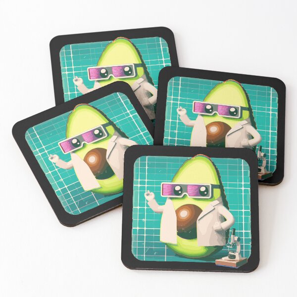 Item preview, Funny Avocado Scientist designed and sold by TomFrontierArt.