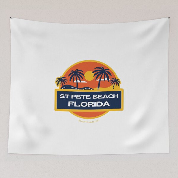 Item preview, St Pete Beach Sun & Palms designed and sold by BeachThreadz.