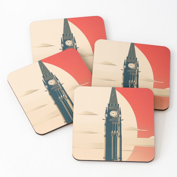 Item preview, Canadian Parliament Building Minimalist Design designed and sold by YegMark.