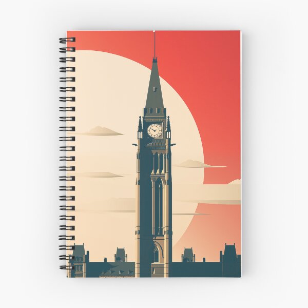 Item preview, Canadian Parliament Building Minimalist Design designed and sold by YegMark.