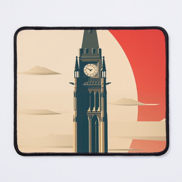Item preview, Canadian Parliament Building Minimalist Design designed and sold by YegMark.