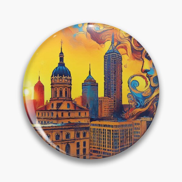 Item preview, Indianapolis at Sunset designed and sold by badguyduh.