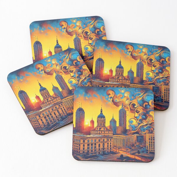 Item preview, Indianapolis at Sunset designed and sold by badguyduh.