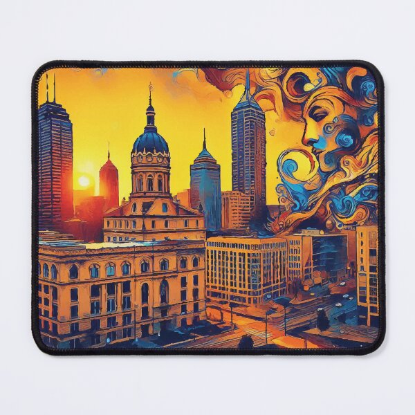 Item preview, Indianapolis at Sunset designed and sold by badguyduh.