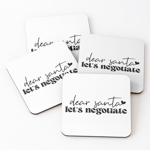 Item preview, Dear Santa Let's Negotiate designed and sold by EsteticaVerus.