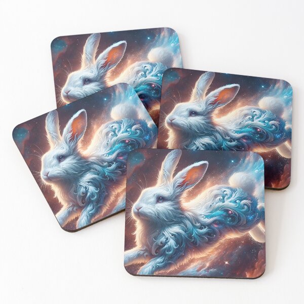 Item preview, Phantasmal space bunny designed and sold by ArriesEcoArts.