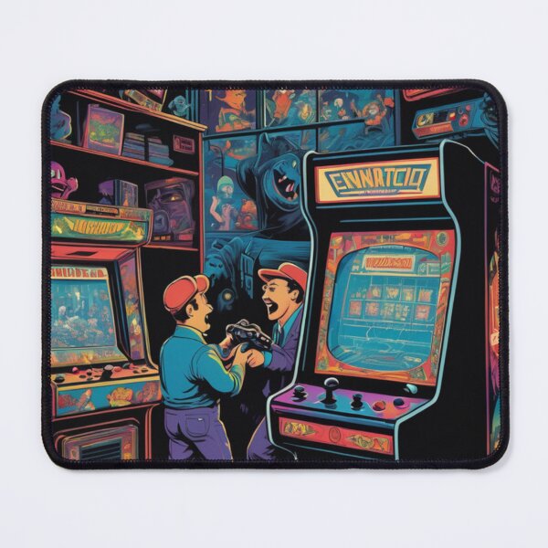 Item preview, Vintage Retro 80's Arcade Games in 60's Advertising Style designed and sold by Butler in the Home.