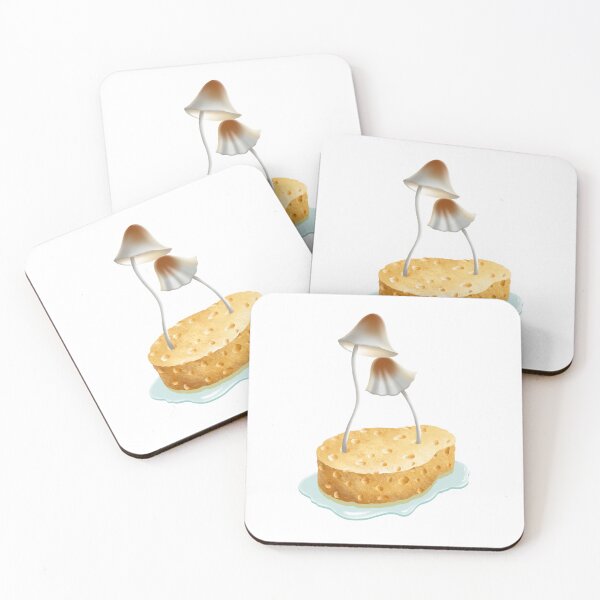 Item preview, Mushrooms Growing on a Sponge designed and sold by LJArtworkDesign.