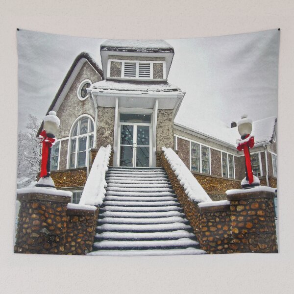 Item preview, Church in the Snow designed and sold by Frankie Cat Photography.