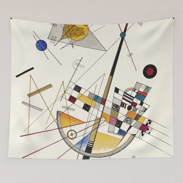 Item preview, HD. Delicate Tension, by Wassily Kandinsky designed and sold by MINDTHECHERRY.