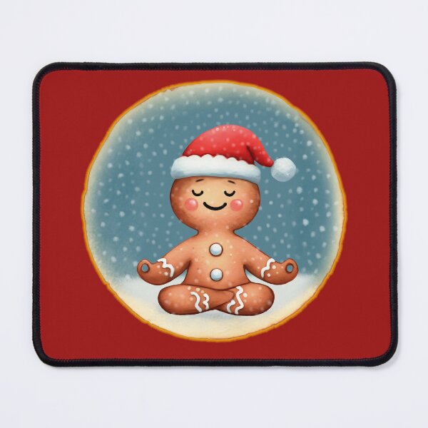 Item preview, Cute meditating Gingerbread Man designed and sold by shirtsmugslife.