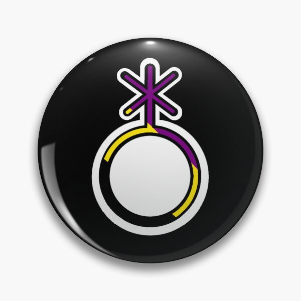 Item preview, Nonbinary Symbol designed and sold by battybehavior.