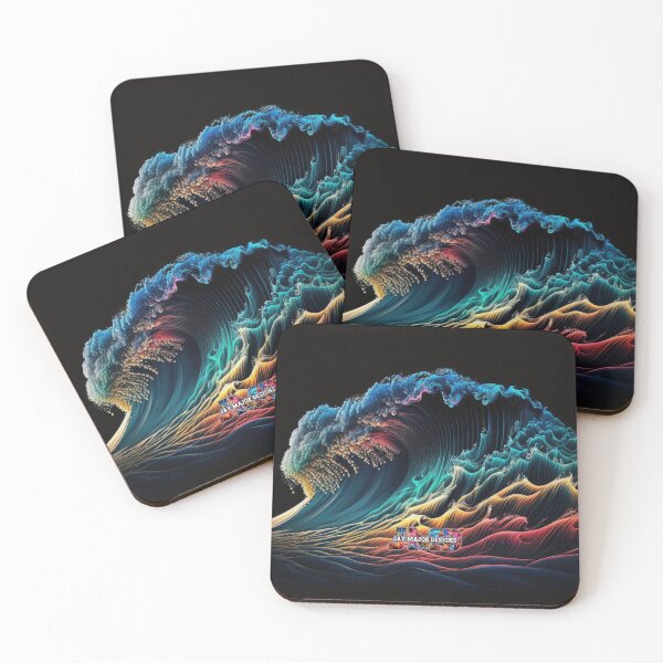 Item preview, Neon Waves without Quote 3/28 designed and sold by Jenson Major.