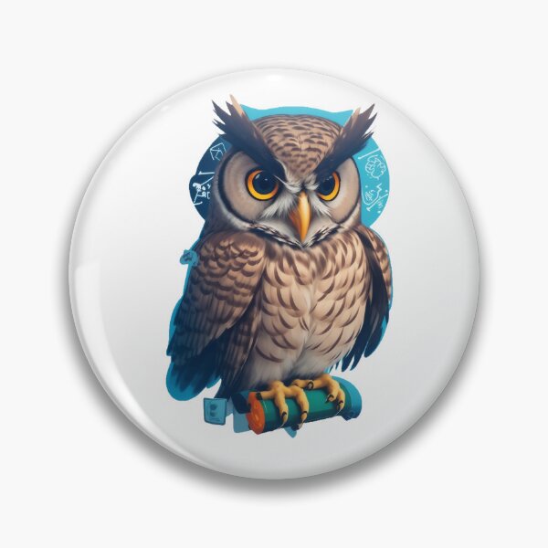 Item preview, Smart brown owl standing designed and sold by KookiewthTae.