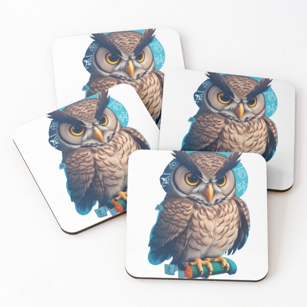 Item preview, Smart brown owl standing designed and sold by KookiewthTae.
