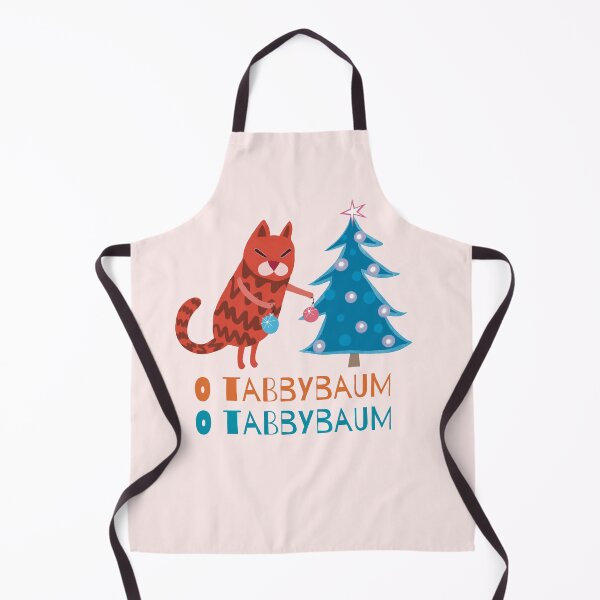Item preview, Red Cat and Christmas Tree designed and sold by DCamille.