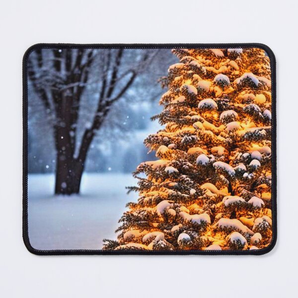 Item preview, Yule tree in the snow designed and sold by Earth Nature Creations.