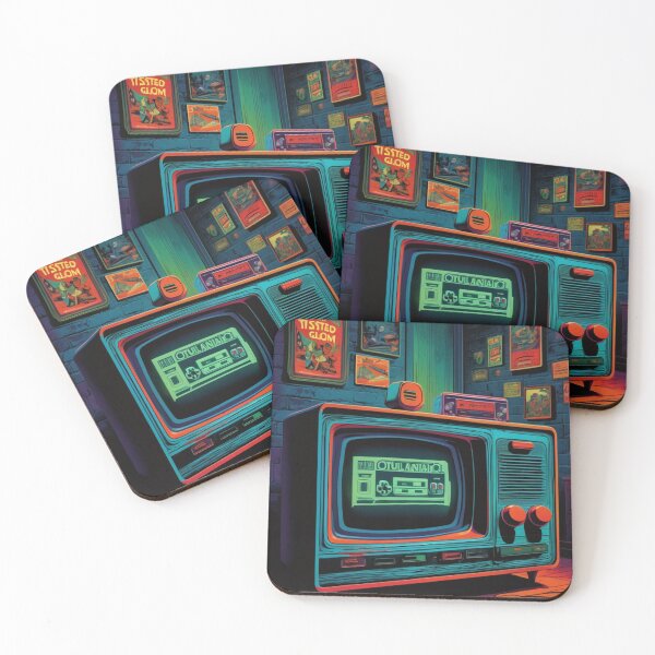 Item preview, Vintage Retro 80's Arcade Games in 60's Advertising Style designed and sold by Butler in the Home.