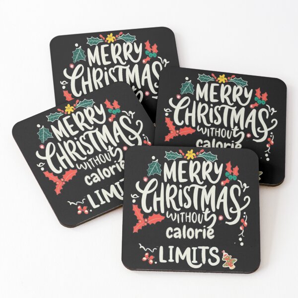 Item preview, Merry Christmas without calorie limits designed and sold by unicornunicorn.