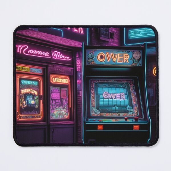 Item preview, Vintage Retro 80's Arcade Games in 60's Advertising Style designed and sold by Butler in the Home.