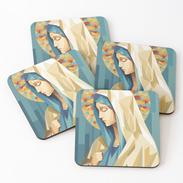 Item preview, Mother Mary - modern iconography designed and sold by KimberlyHamers.