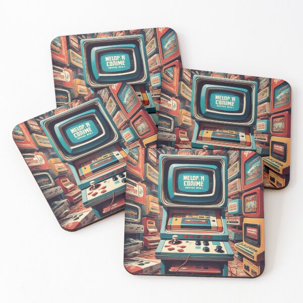 Item preview, Vintage Retro 80's Arcade Games in 60's Advertising Style designed and sold by Butler in the Home.
