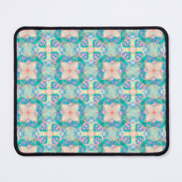 Item preview, Peachy Mint Tiles Seamlessly Repeating Pattern designed and sold by KellyValencia.