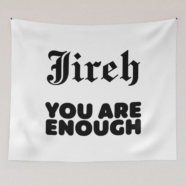Item preview, Elevation Worship Merch Jireh You Are Enough designed and sold by stpommerouge.