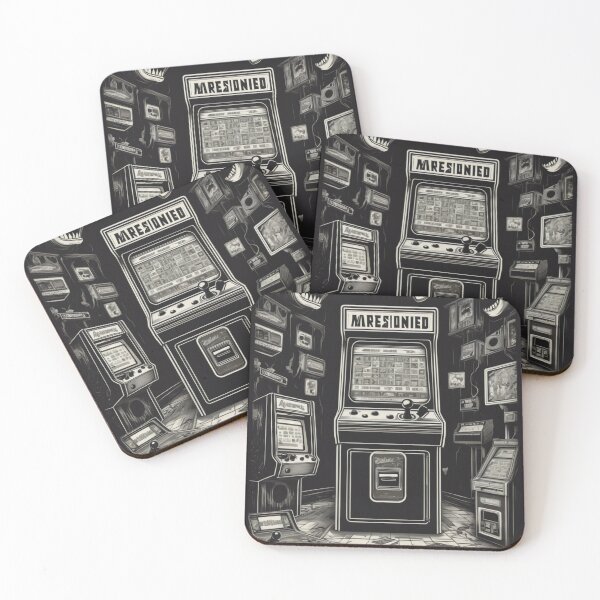Item preview, Vintage Retro 80's Arcade Games in 60's Advertising Style designed and sold by Butler in the Home.