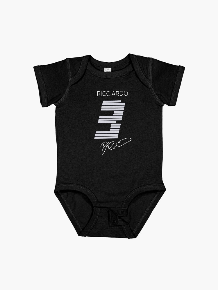 Thumbnail 1 of 2, Baby One-Piece, Daniel Ricciardo 3 - RB Team_2024 designed and sold by F1 Studio.