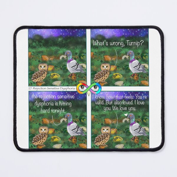 Item preview, 27: Rejection Sensitive Dysphoria designed and sold by A-Owltistic.