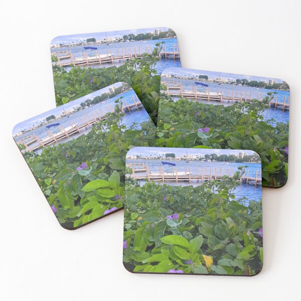 Item preview, Morning Glory at the Wharf - Nautical Wild Flowers designed and sold by DarlingsTees.