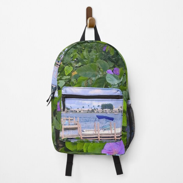 Item preview, Morning Glory at the Wharf - Nautical Wild Flowers designed and sold by DarlingsTees.
