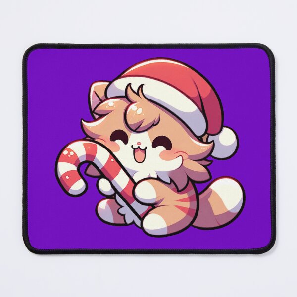 Item preview, Candy Cane Kitty Cuddles designed and sold by FluffyPixels.
