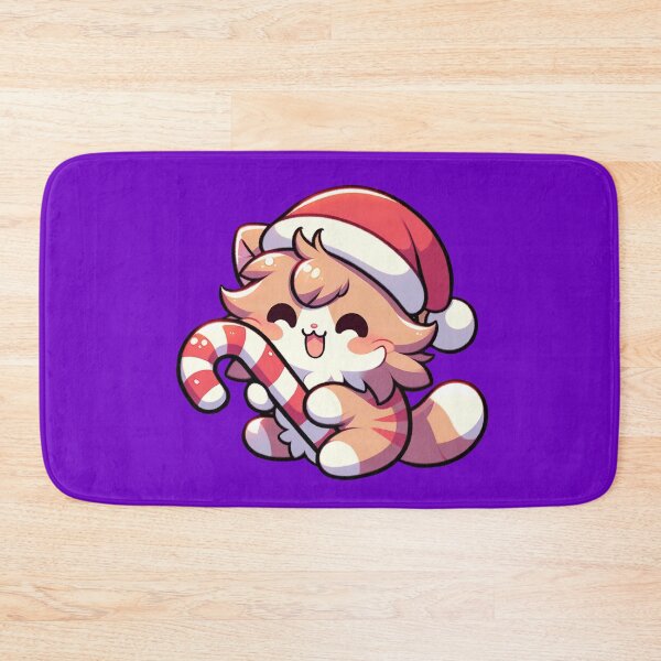 Item preview, Candy Cane Kitty Cuddles designed and sold by FluffyPixels.