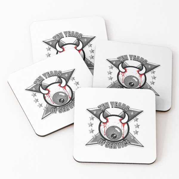 Item preview, Eyesore Merch Ten Years Of Service designed and sold by stpommerouge.