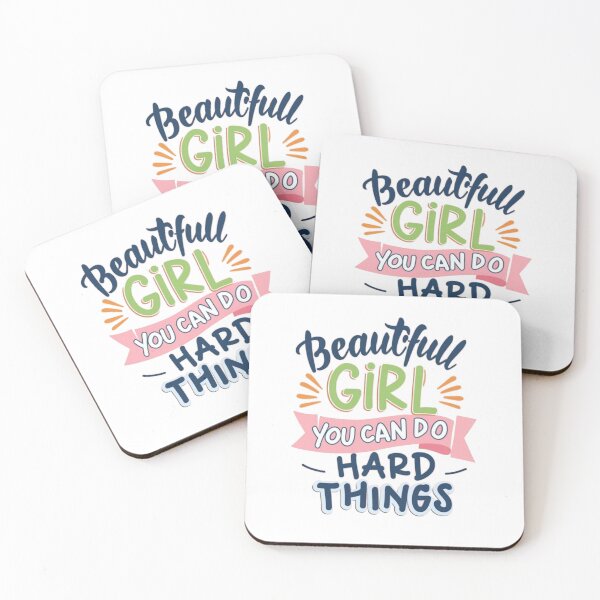 Item preview, Beautiful girl you can do hard things designed and sold by PawelNature.