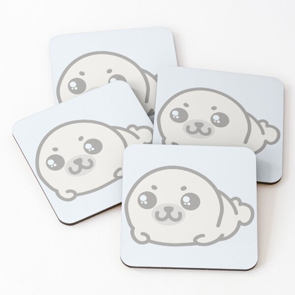 Item preview, Adorable Kawaii Seal designed and sold by Kawaii-Lovers.