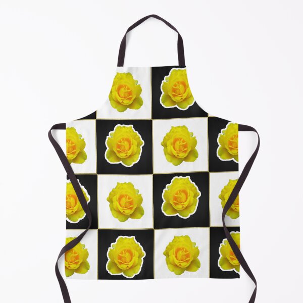 Item preview, Yellow Rose Chequerboard designed and sold by images4design.