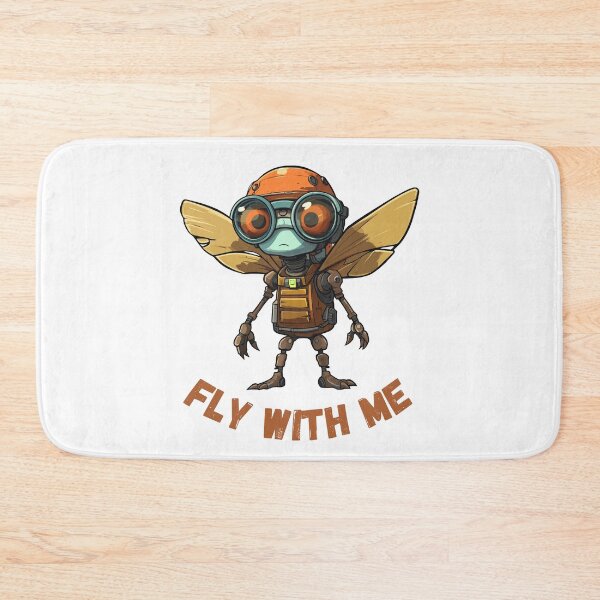 Item preview, Fly with Me Robot designed and sold by aipolohu.