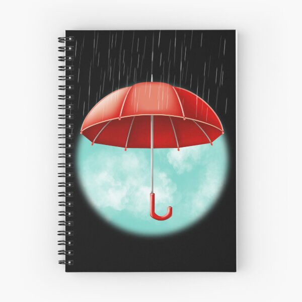 Item preview, Red Umbrella Under the Rain designed and sold by LJArtworkDesign.