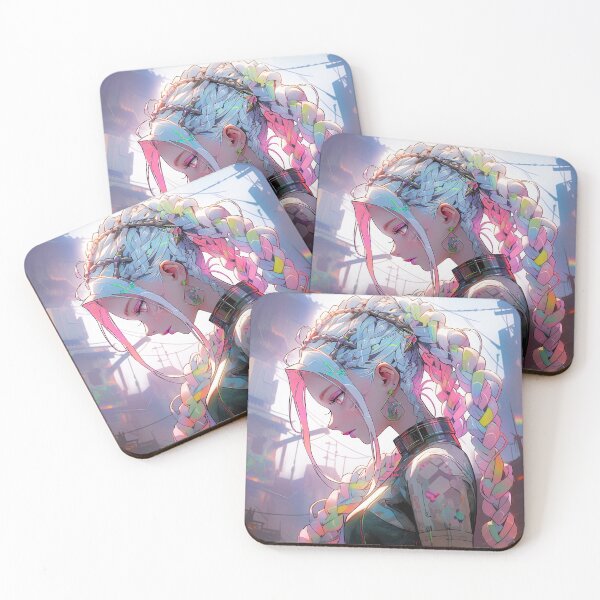 Item preview, Cute Pastel Post Apocalyptic Anime Girl designed and sold by bubblegoth.