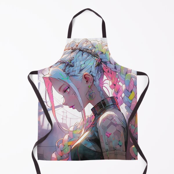 Item preview, Cute Pastel Post Apocalyptic Anime Girl designed and sold by bubblegoth.