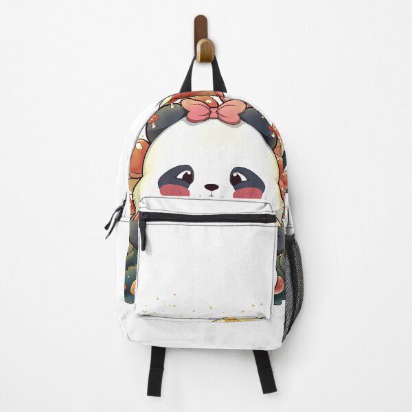 Item preview, Cute panda in the mushroom forest  designed and sold by Kissmellon.