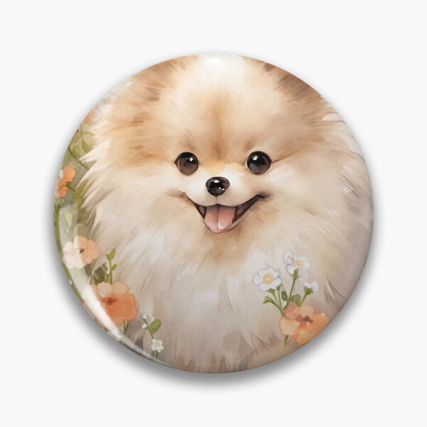 Item preview, A Fluffy Delight Amidst Peachy Petals designed and sold by LittleLuvies.